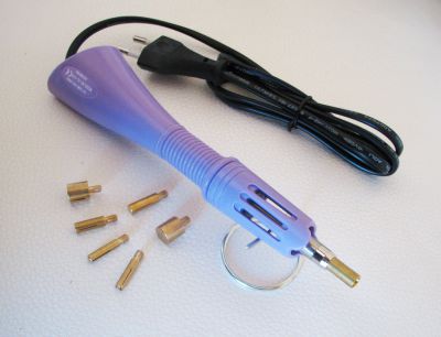 Electric applicator for hotfix rhinestones