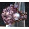 Bague Bréhat Parme Cyclamen
