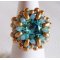 Bague en kit Mambo turquoise