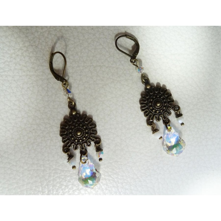 Bohemian Swarovski Crystal Earrings