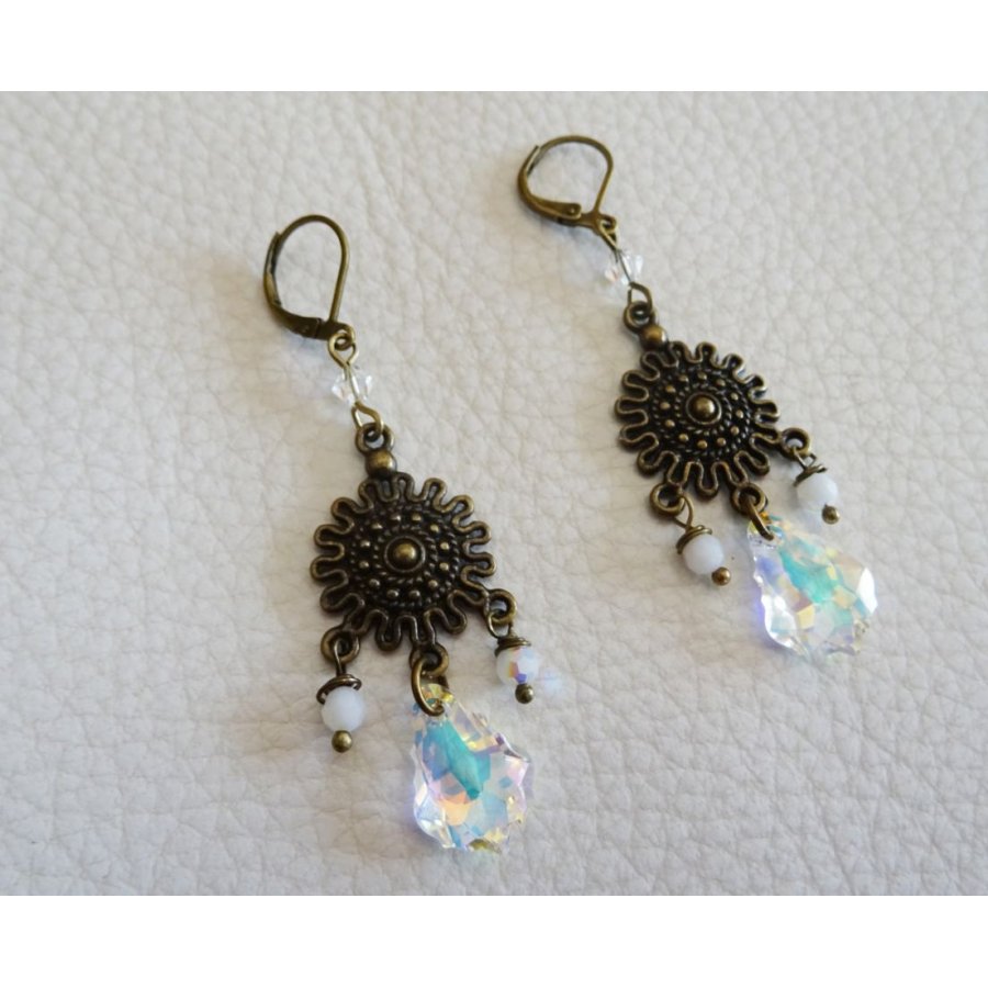 Bohemian Swarovski Crystal Earrings