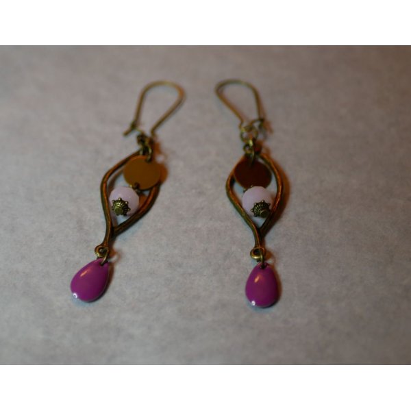 Bohemian earrings Violine