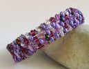 Friendship bracelet mix purple lilac in kit