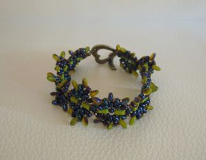 Tuto bracelet Indiana Olivine 