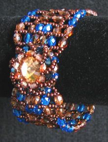 Bracelet Maldive golden blue en kit
