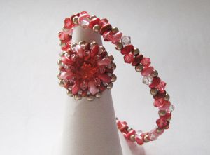 Bracelet Twinos Fraise en kit