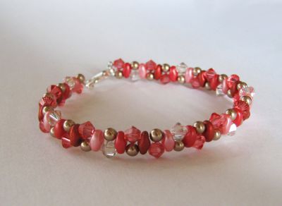 Bracelet Twinos Fraise en kit