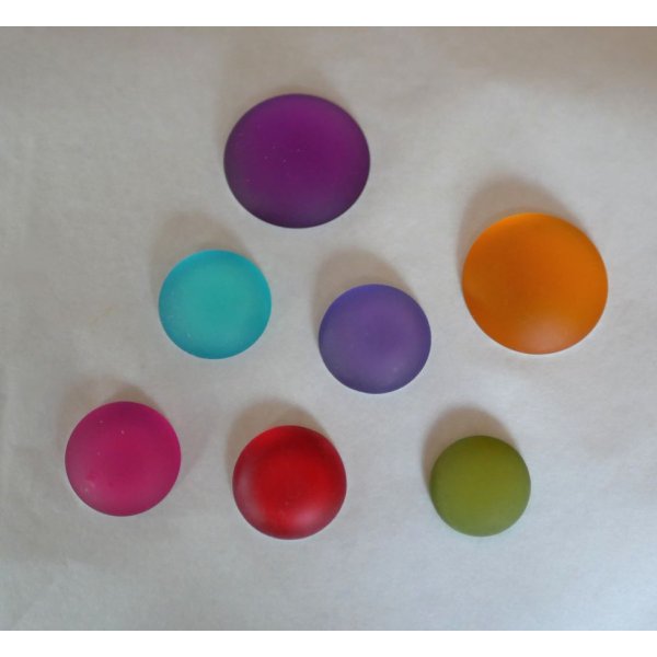 Cabochon Luna Soft purple tanzanite diameter 18mm