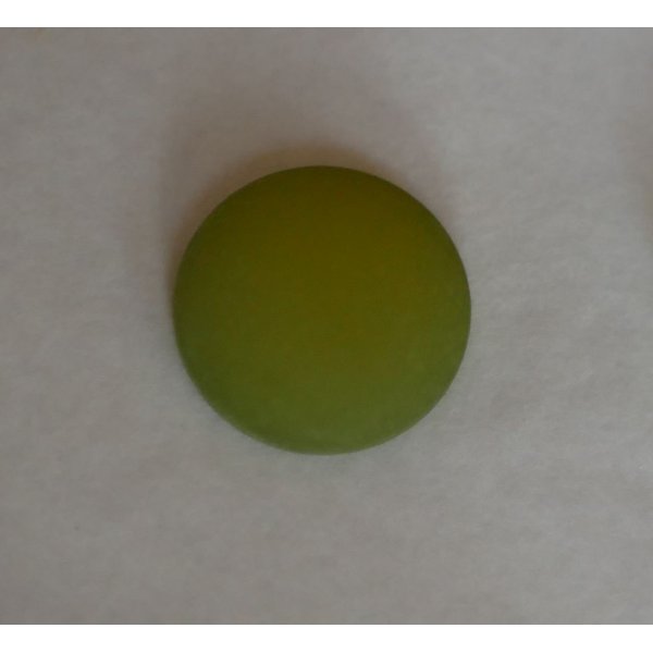 Olivine green Polaris cabochon diameter 16mm