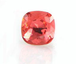 Cabochon swarovski square 12mm Padparadscha