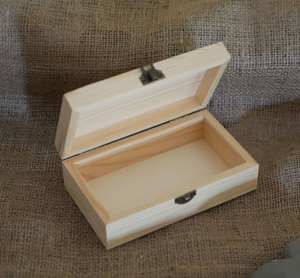 Personalized engraved wooden box