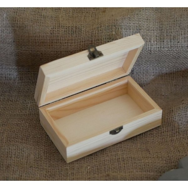 Personalized engraved wooden box