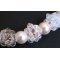 Collier en boules de perles Cristalia