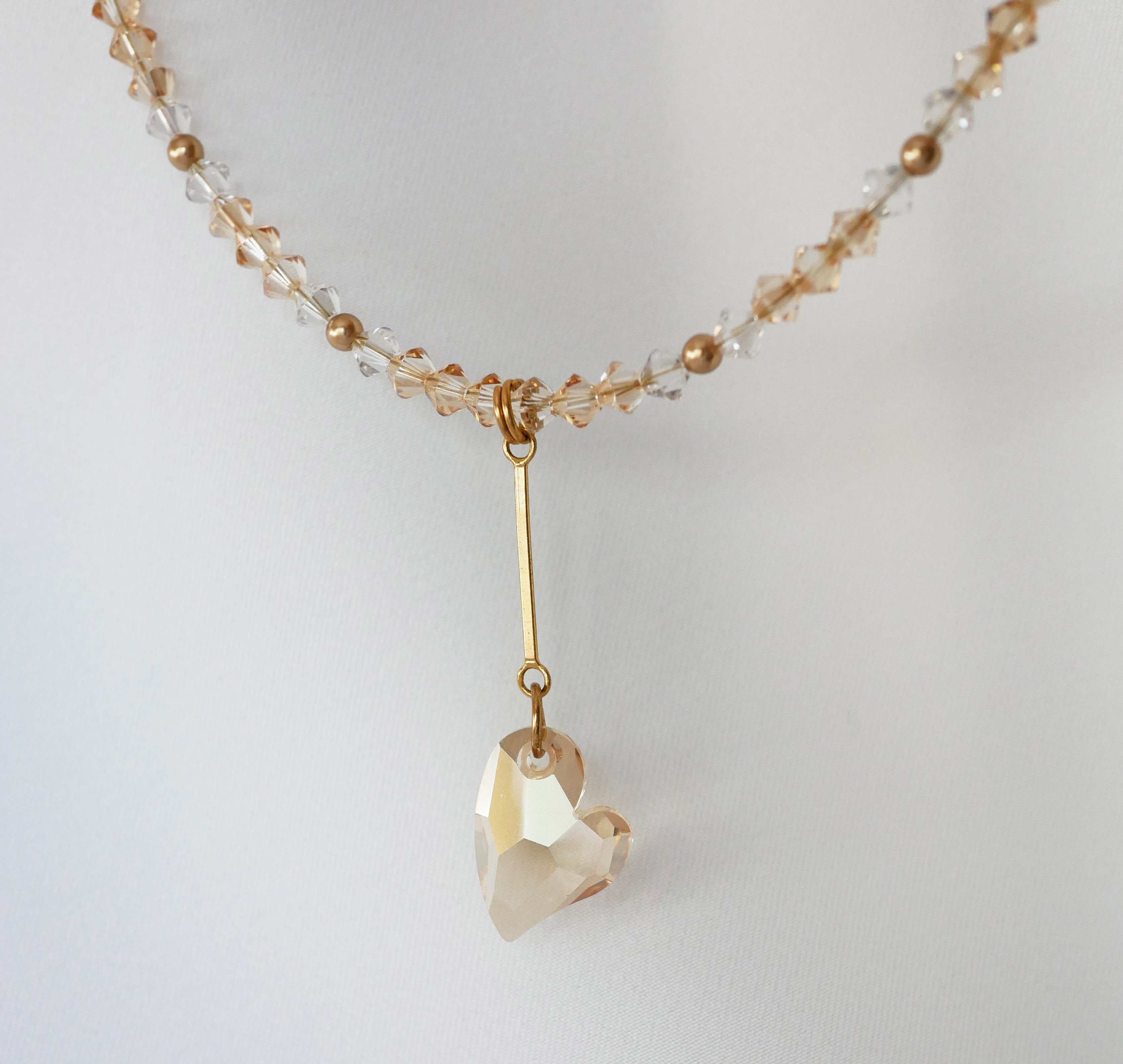 Devoted 2 You Golden Necklace