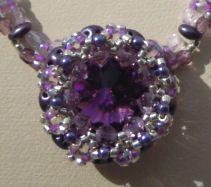 Collier en kit Europa Violet