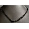 Collier en kit à facettes noir