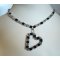 Collier en kit pendentif Coeur en Tila