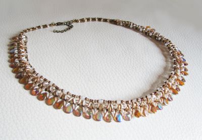 Collier en kit Pip ambre