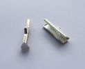 Clamping tips silver 20 mm x 2