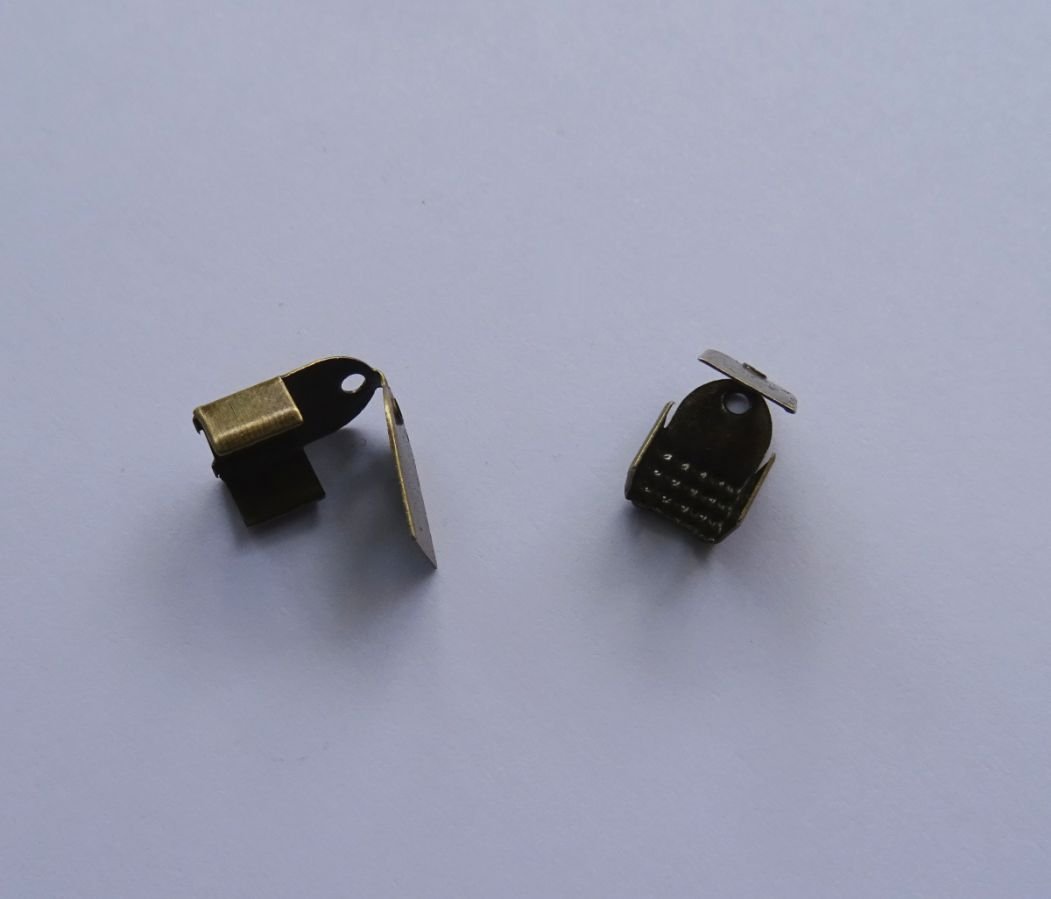 Bronze flap tips 6 mm x 2