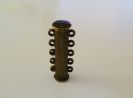 5 row magnetic bronze clasp 30mm 