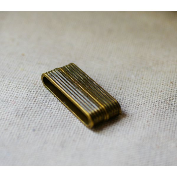 Magnetic clasp aged bronze 32 mm