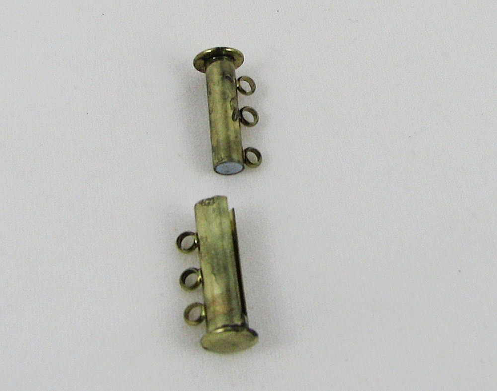 3 rows magnetic bronze clasp 20mm 