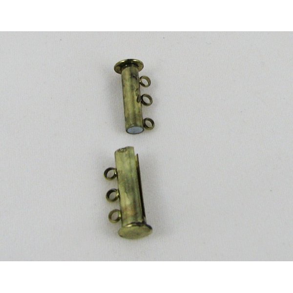 3 rows magnetic bronze clasp 20mm 