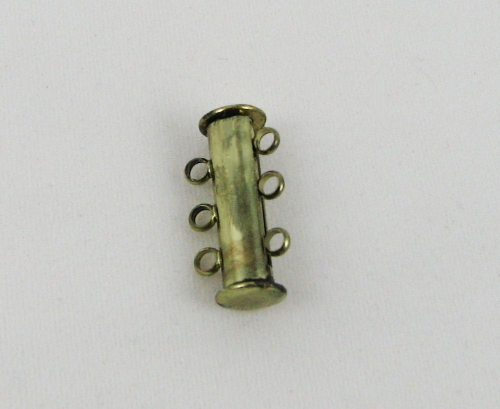 3 rows magnetic bronze clasp 20mm 