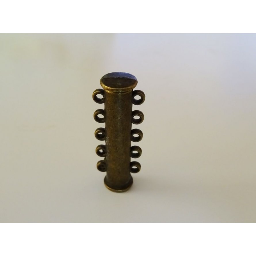 5 row magnetic bronze clasp 30mm 