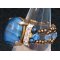 Kit bague Avalon verre bleu