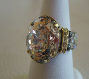 Kit bague grande  Avalon Crystal Rose Patina