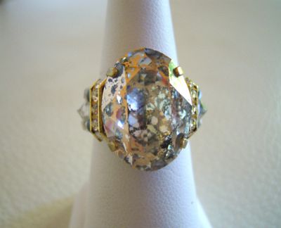 Kit bague grande  Avalon Crystal Rose Patina