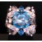 Kit bague Guernesey Aqua argenté