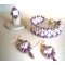 Silkade Ring Kit White &amp; Purple