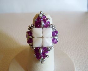 Silkade Ring Kit White &amp; Purple