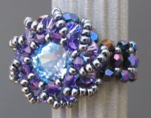 Kit bague Syros bleu violet