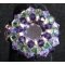 Kit bague Tinos violet doux