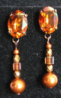 Kit boucles d'oreilles Avalon cuivre