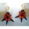 Tutoriel Boucles d'oreilles Halloween en spikes