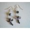 Kit Boucles d'oreilles Libellule en Hématite