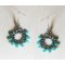 Kit boucles d'oreilles Pip turquoise