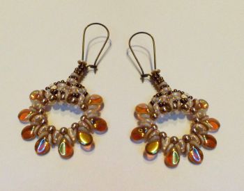 Pip amber earrings kit