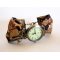 Wax fabric watch kit African brown