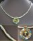 Kit pendentif Allen Pistache sur cordon