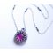 Queensland pink pendant necklace