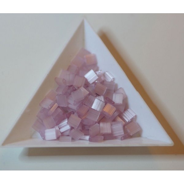 Miyuki Tila 5mm Rose Silk Satin 2551