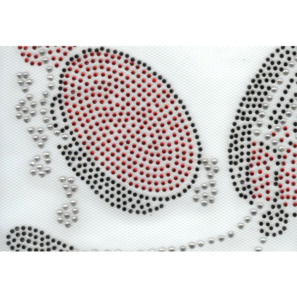 RHINESTONE PATTERN HEADPHONES