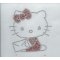 RHINESTONE PATTERN CAT KAWAII