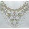 RHINESTONE PATTERN NECKLACE DIADEME